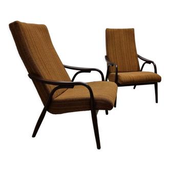 Pair of armchairs by Antonin Suman
