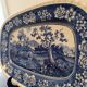Large rectangular Villeroy & Boch "Rusticana" platter - Crack