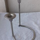 Metal candle holder