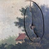 Paire de tableaux anciens classiques