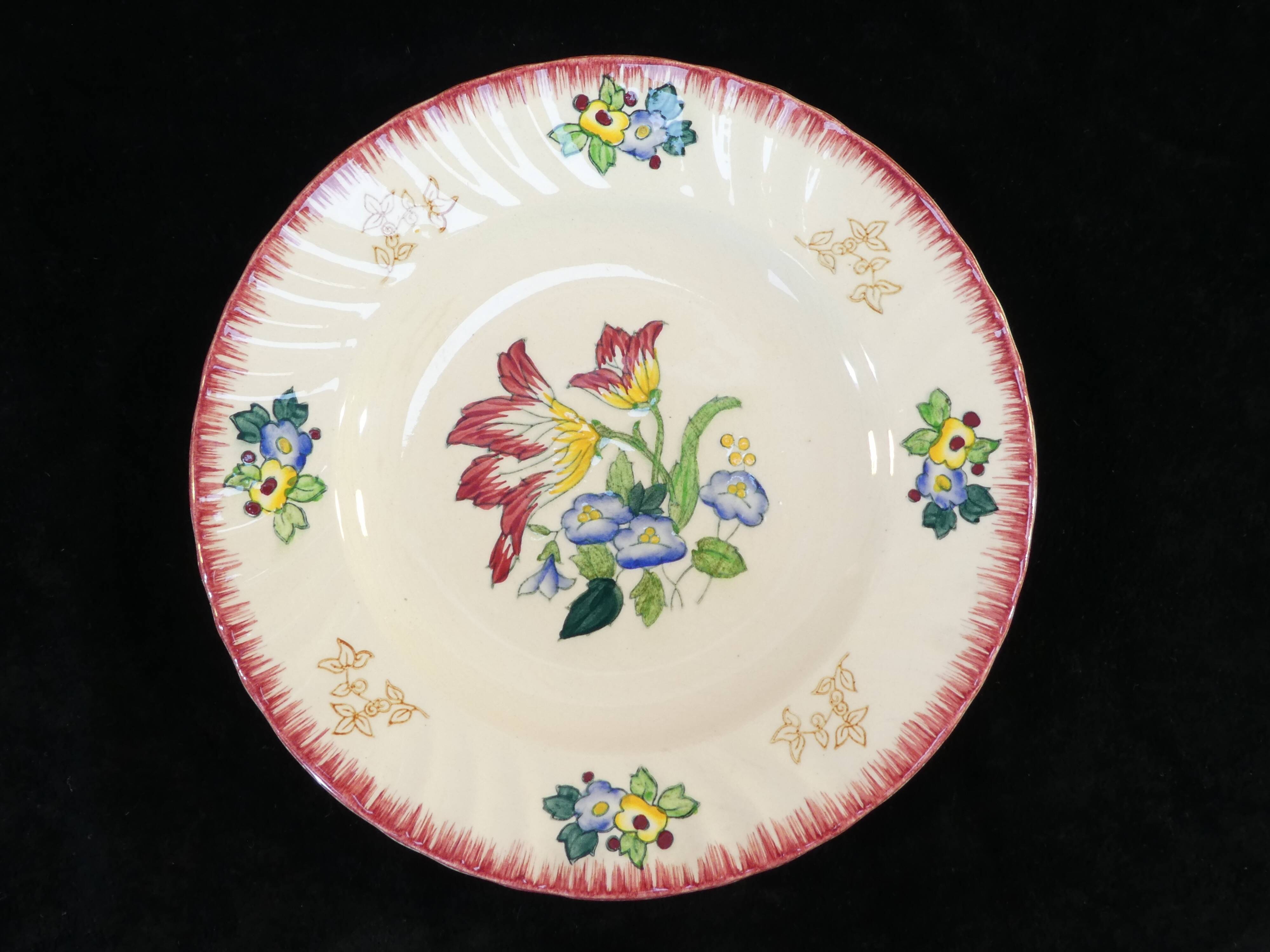 6 flat plates Longwy model Marseille