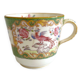 Tasse à café en faïence anglaise Minton