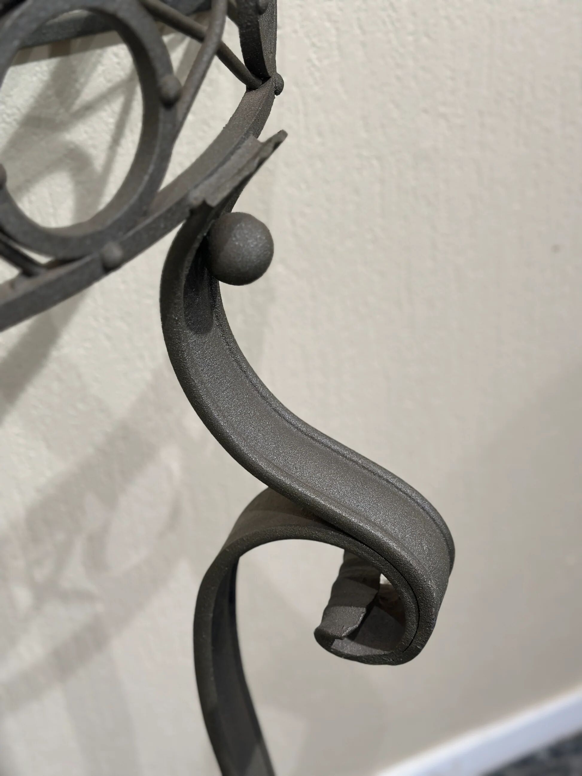 Forged Iron Wall Console, Italy, 1960’s