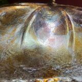 Mid-Century Modern Italian Murano Glass Wall Sconces or Ceiling Lamps from La Murrina, 1950s, Set of 2