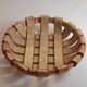 Vallauris braided ceramic fruit cup