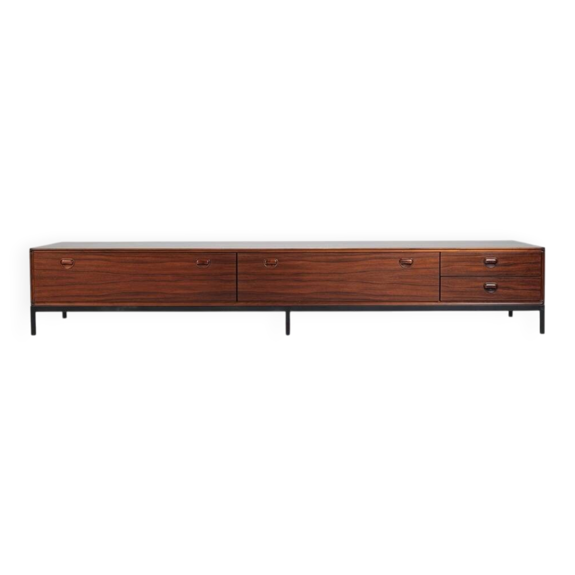 Fristho Franeker lowboard in rosewood, The Netherlands, 1960