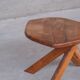 Pierre Chapo French Mid-Century Elm S34 Chair (4 Available)