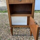 Bedside Art deco in walnut