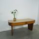 Vrijstaand Art Deco bureau met licht blad en lades