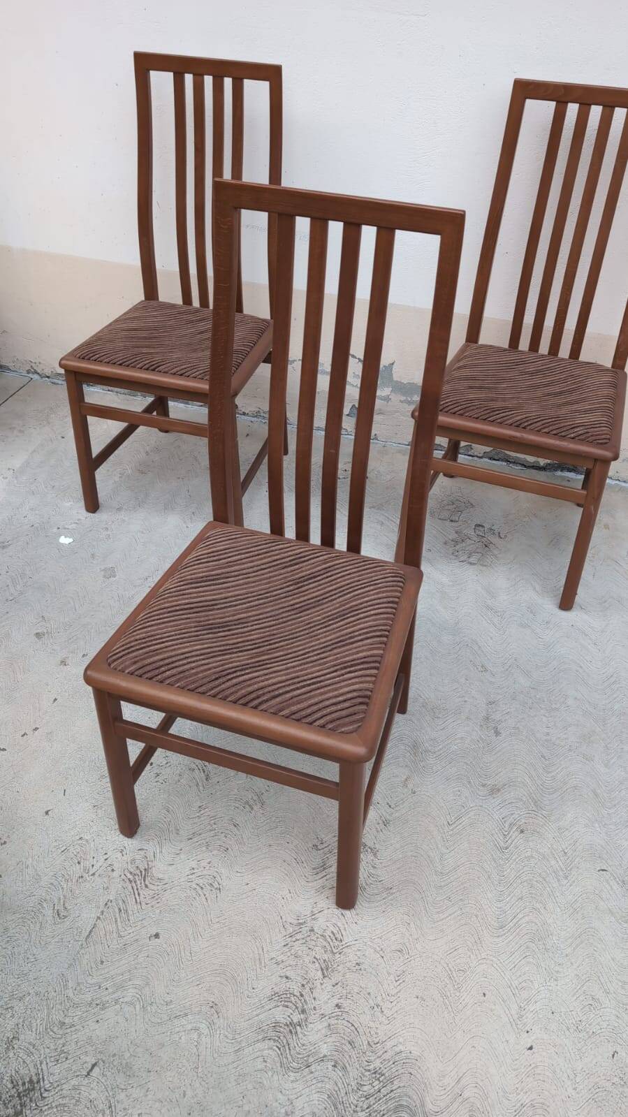 Set of 6 Dining Chairs by Mario Marenco for Mobilgirgi, 70s