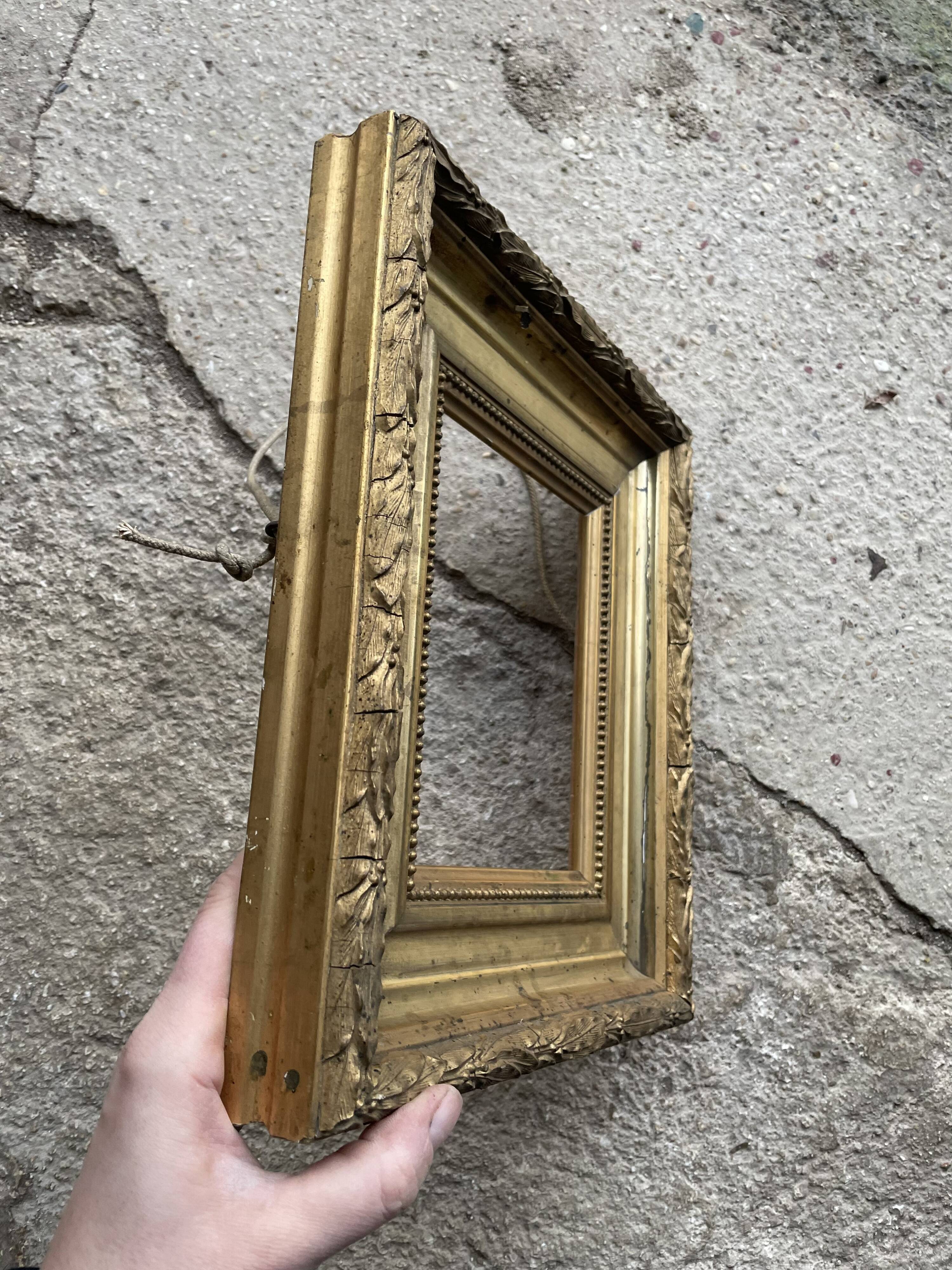 Cadre doré ancien 26x30cm