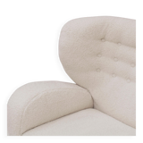 Late 20th Century Wool and Solid Wood Pair of Armchairs, Norway