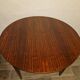 Scandinavian rosewood dining table