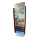 Irregular mirror with side teak frame, Denmark 1960