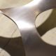 Propeller Glass Coffee Table by Knut Hesterberg for Ronald Schmidt, 1960s