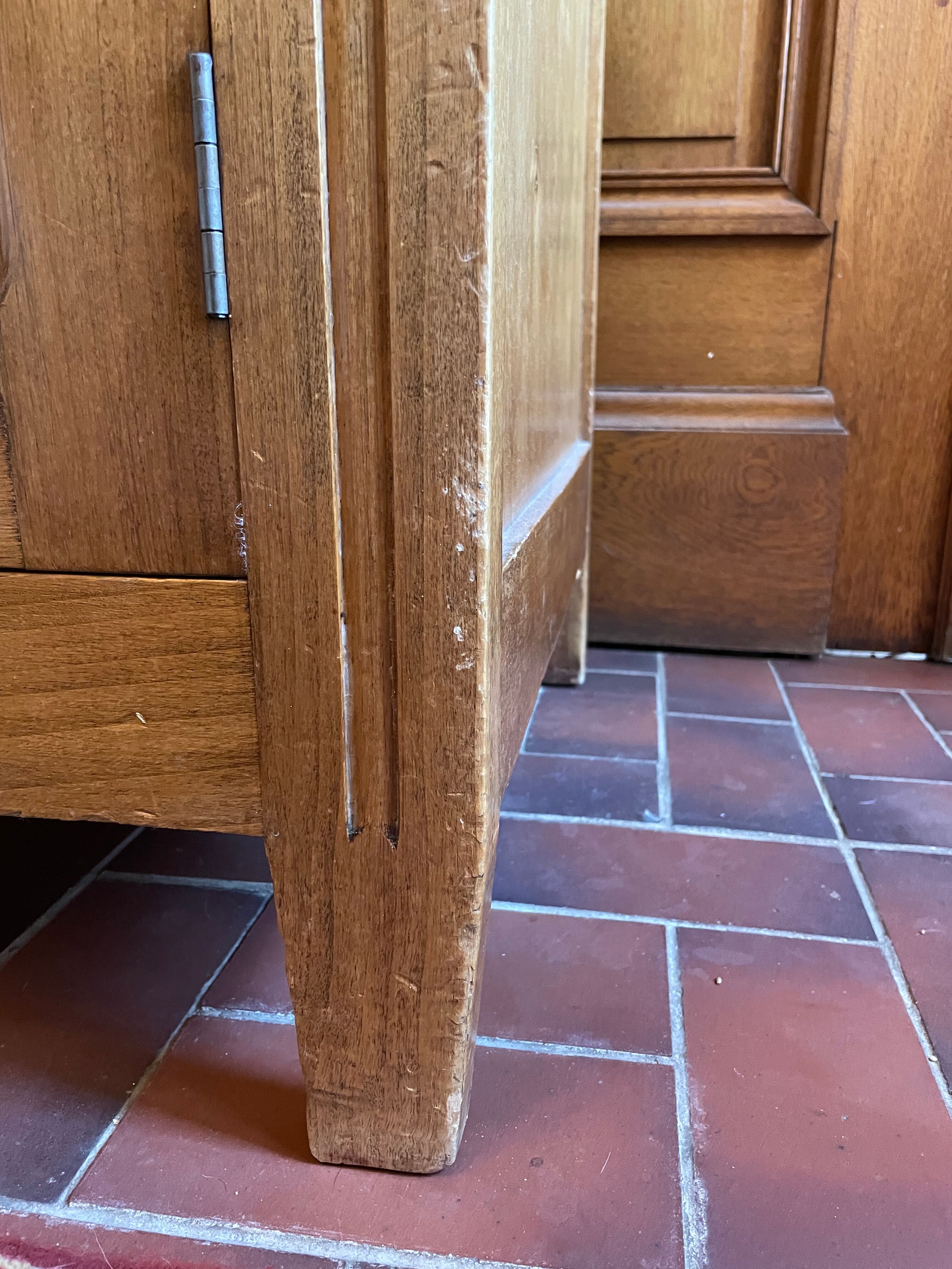 Old parisian wardrobe