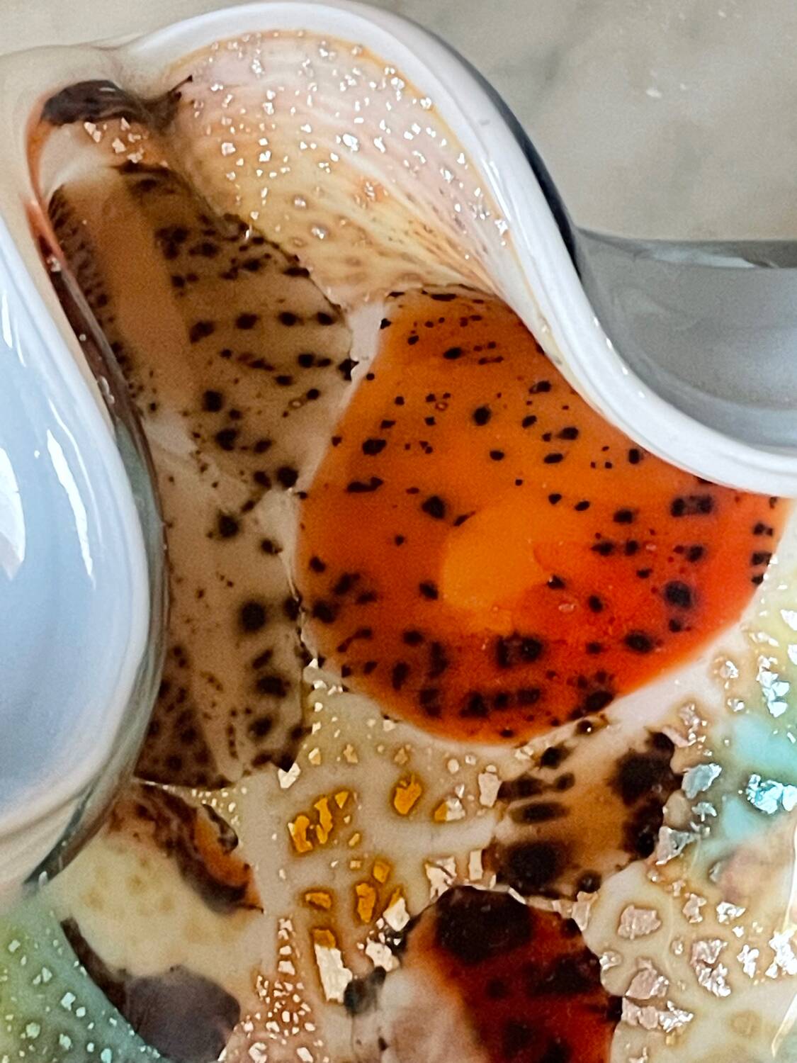 Cendrier vide-poche « Tutti Frutti » de Dino Martens en verre de M