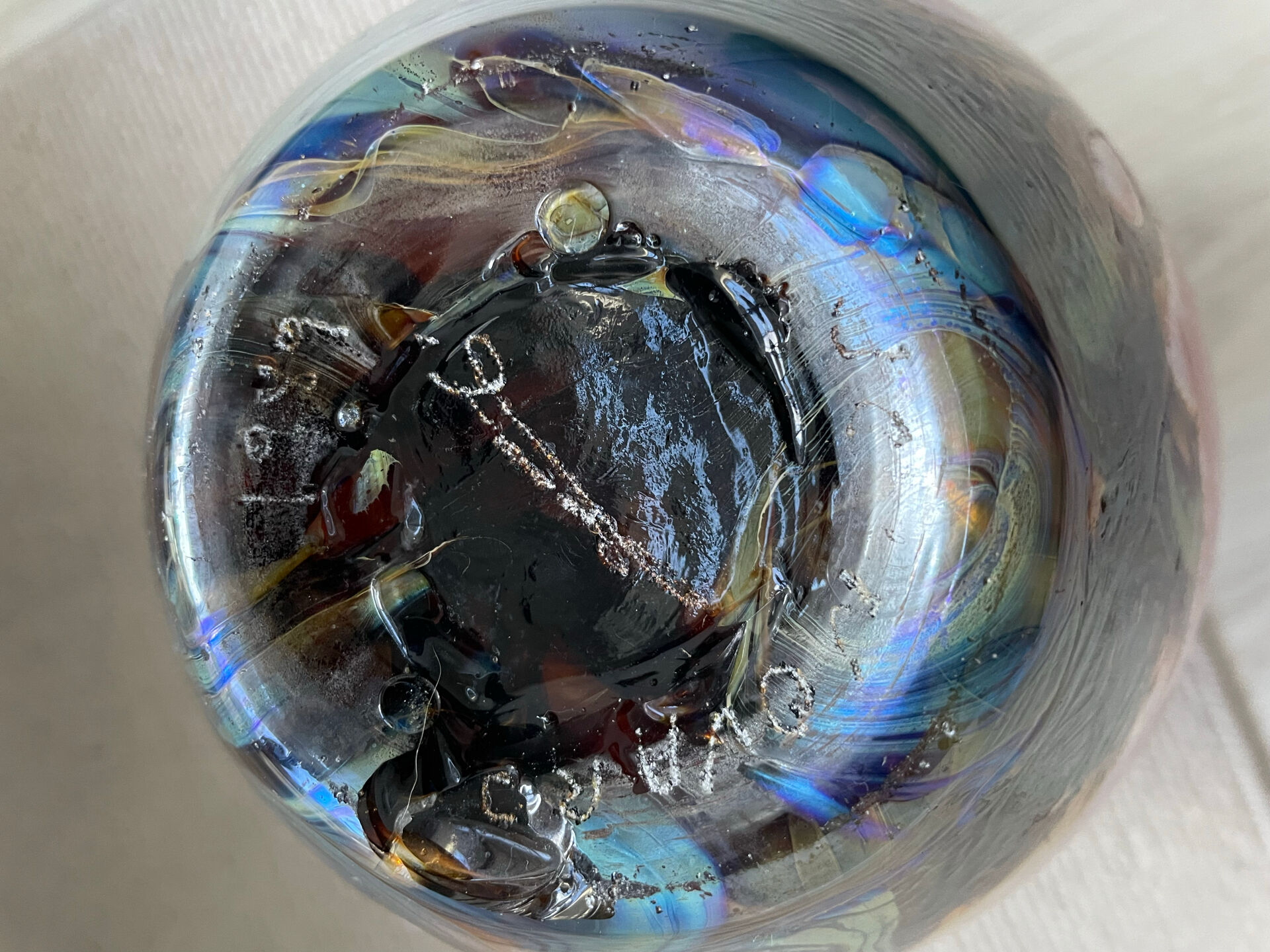 Vase by Jean-Claude Novaro from 1989