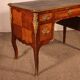 Small Double-Sided Writing Desk in Rosewood in Louis XV style from the 19th century.