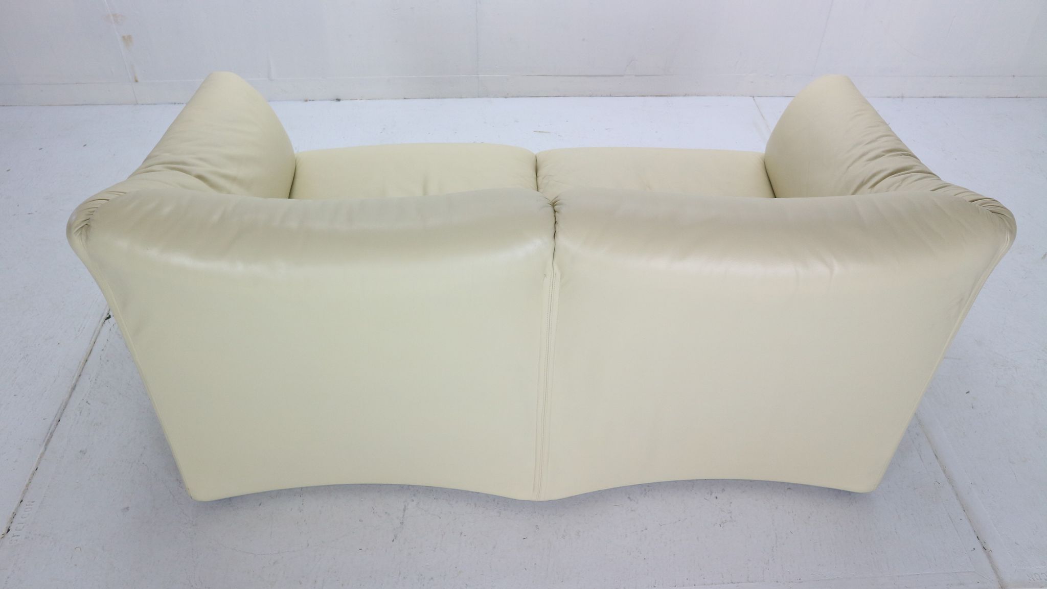 Leather sofa Mario Bellini "Tentazione" for Cassina, 1970s