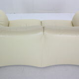 Leather sofa Mario Bellini "Tentazione" for Cassina, 1970s
