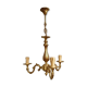 Lustre 3 feux en bronze style Louis XV