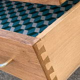 Commodity feet compass solid raw wood 1950