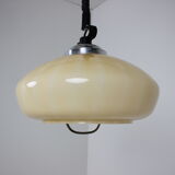 Mid-century glass pendant, 1970's