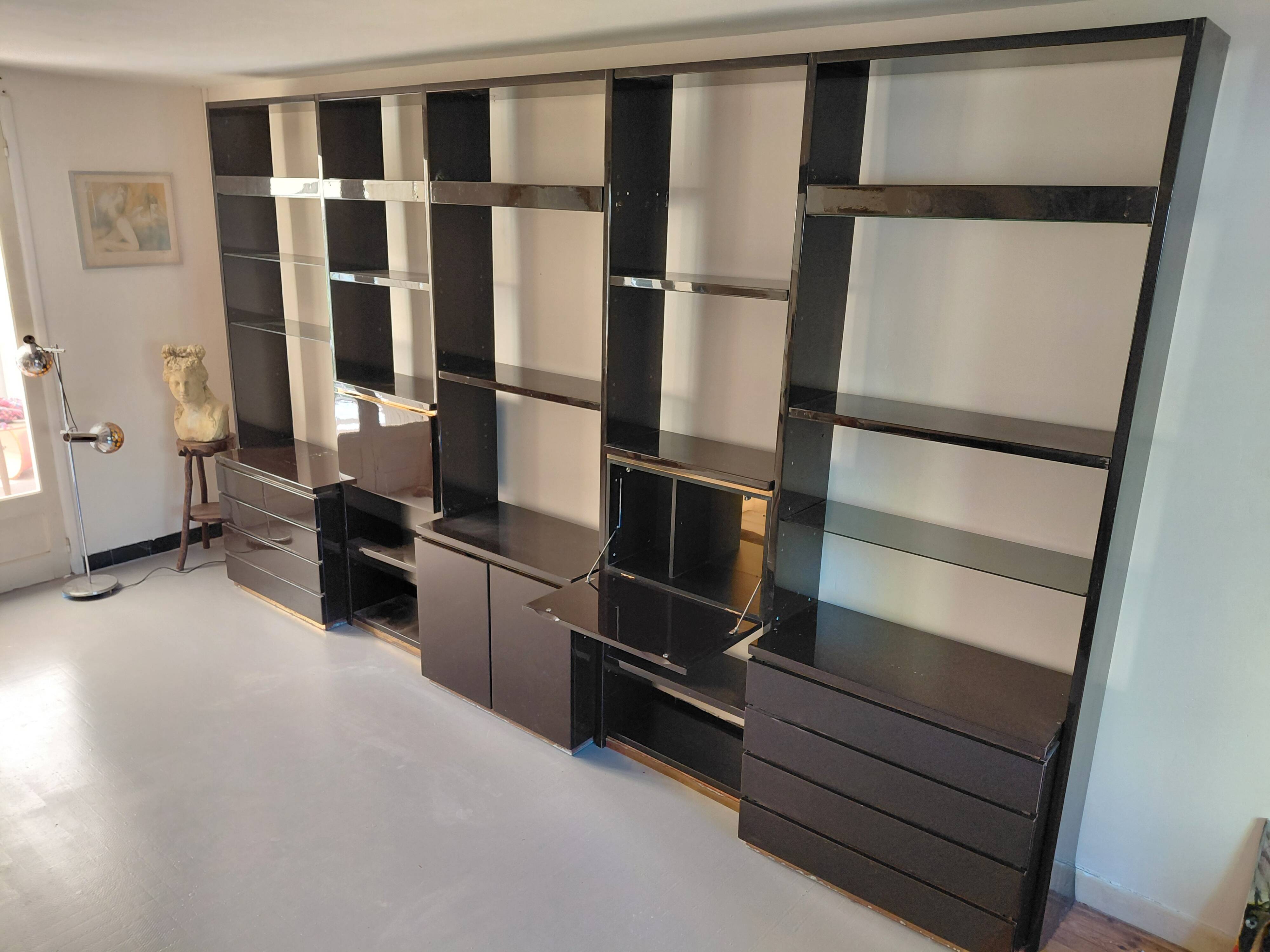 Grand meuble de salon Roche Bobois