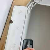 Engraved and beveled mirror Venetian
