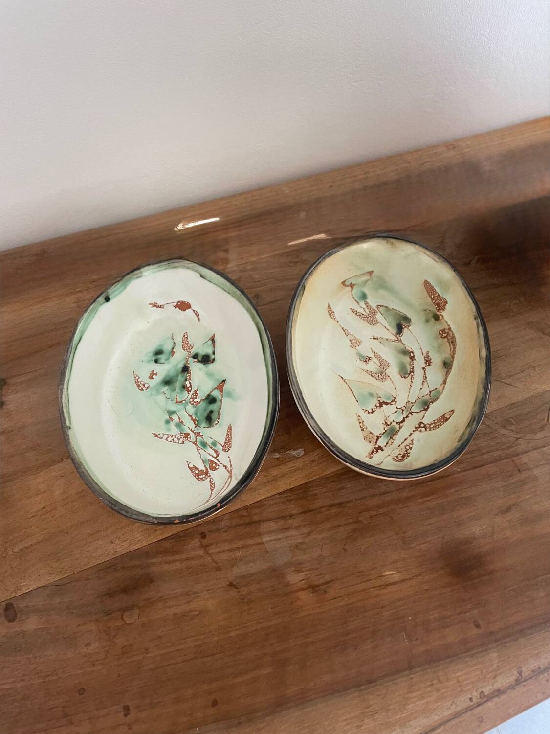 Handmade ceramic pocket duo