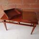 Bureau Console Moderniste en Acajou – Dans le goût de Maxime Old Années 40