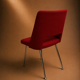 Fauteuil post moderne tweed Suisse Circa 1970