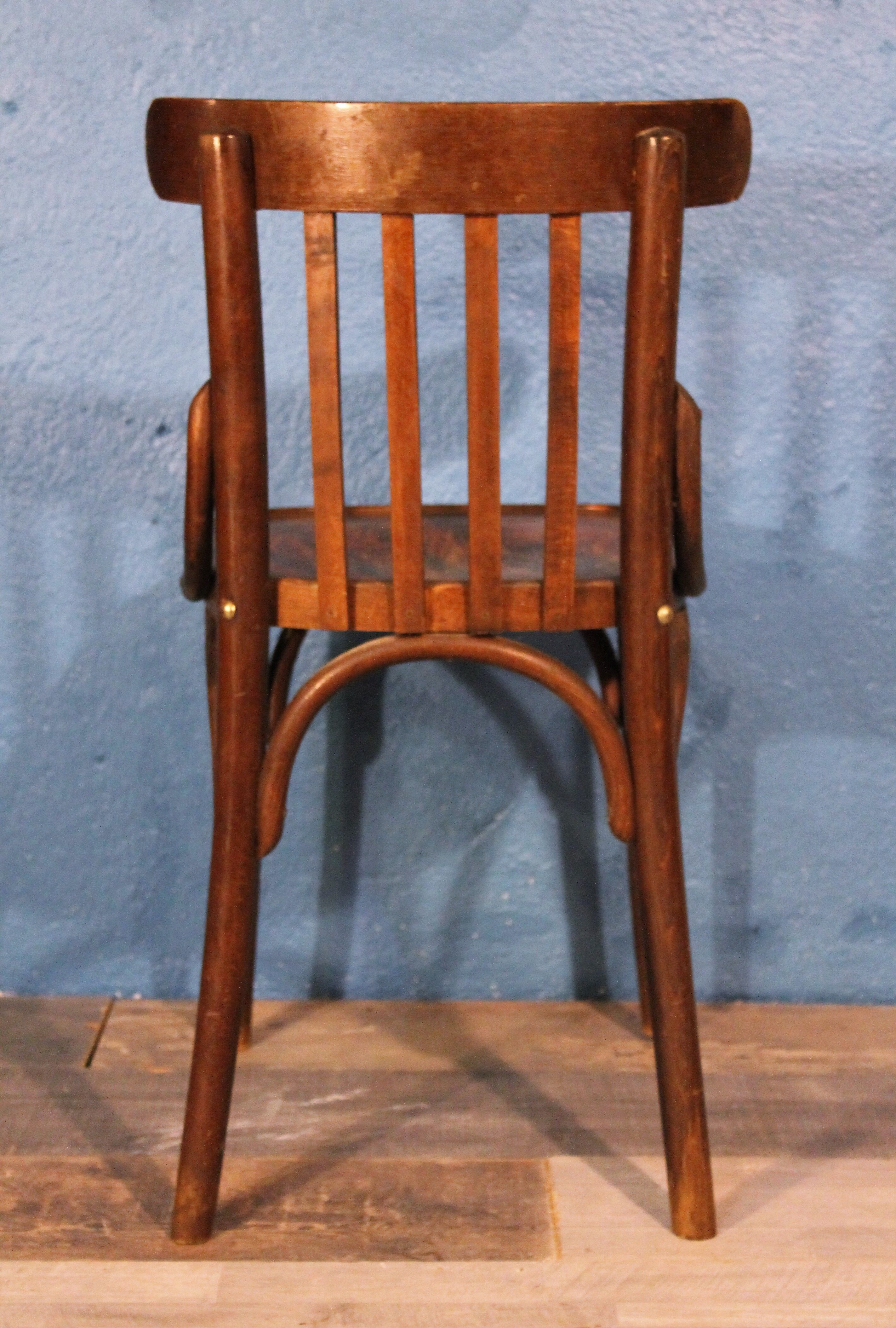 Fischel "Bistrot" chairs at the beginning of the 20th century