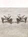 Vintage chrome candlesticks BMF Fritz Nagel 'Vogelflug'