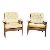 Pair of scandinavian armchairs
