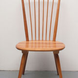 1950s chair in cherrywood, Albert Haberer