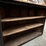 Patinated bar set from the early 20th century.