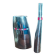 Pair of enamelled modernist vases