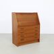 Danish teak secretary, 1960s