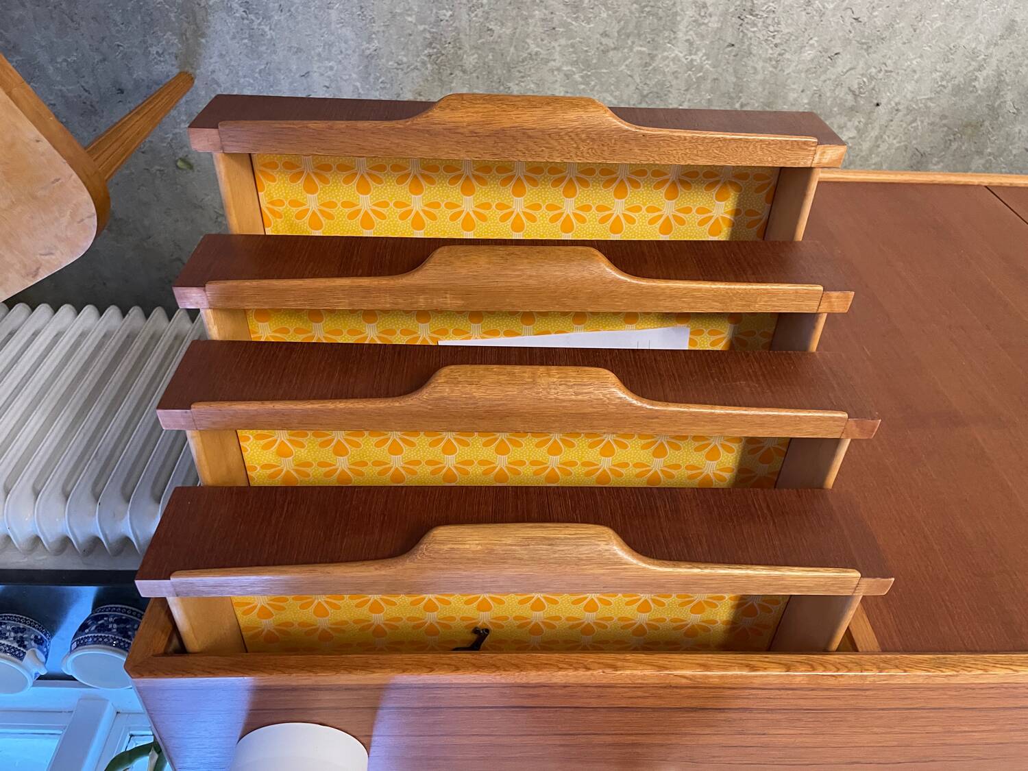 Scandinavian teak sideboard "Reno", Bertil Fridhagen, Bodafors, Sweden