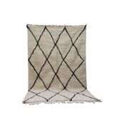 Azilal Berber rug in handmade wool 250 X 157 CM