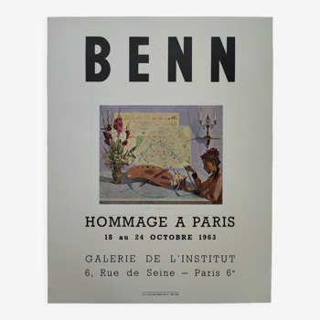 Benn Affiche Expo 1963