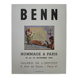 Benn Affiche Expo 1963