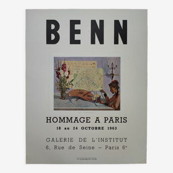 Benn poster Expo 1963