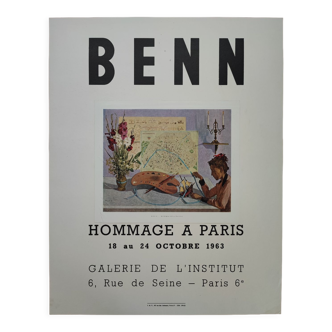 Benn Affiche Expo 1963