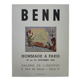 Benn poster Expo 1963