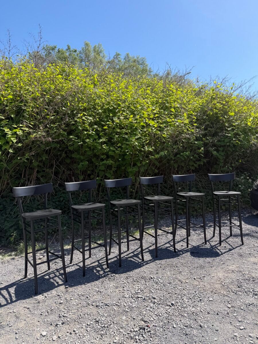 Suite de 6 tabourets de bar