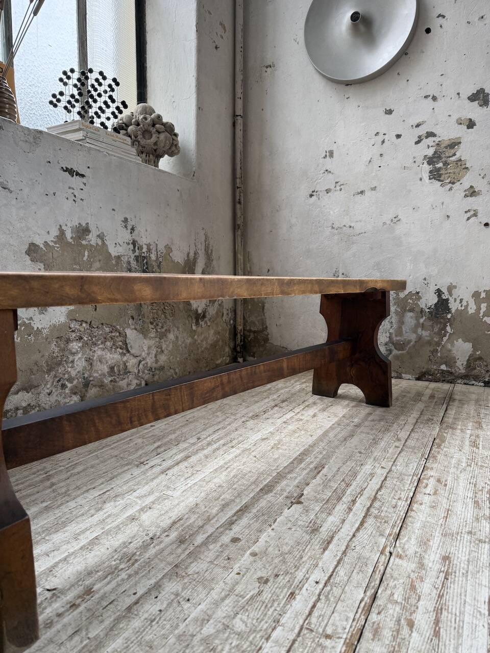 Walnut bench 1900 175cm