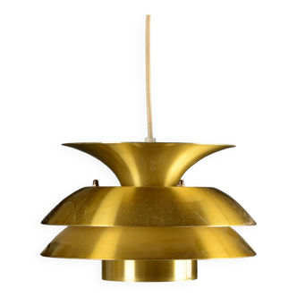 Scandinavian brass pendant light "ballet" model